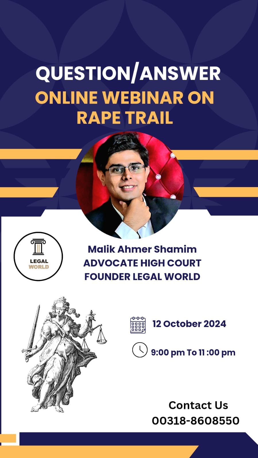 Online Webinar on Rape Trial