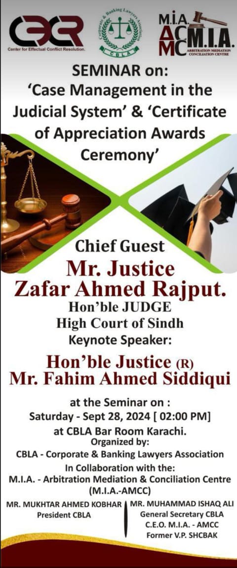 Case Management in the Judicial System and certificate of Appreciation Awards Ceremony