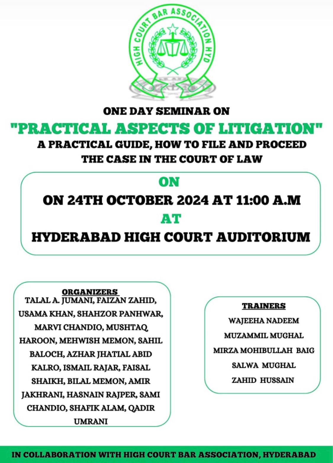 PRACTICAL ASPECTS OF LITIGATION